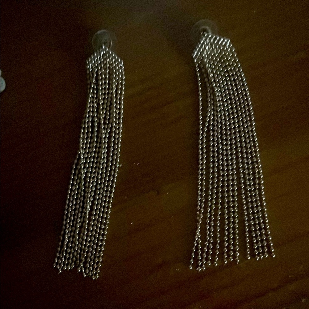 Elegant gold Tassel Earrings